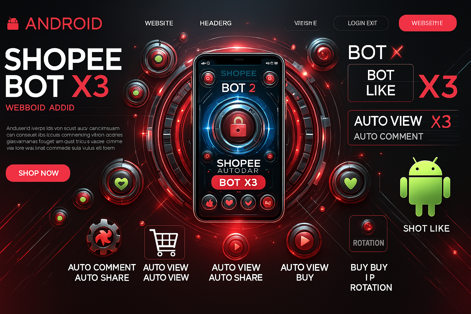 Shopee Bot X3